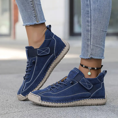 Woman Comfortable Supportive Sneakers