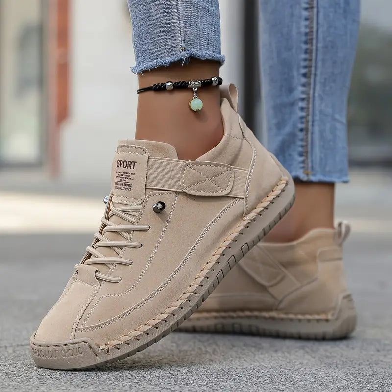Woman Comfortable Supportive Sneakers