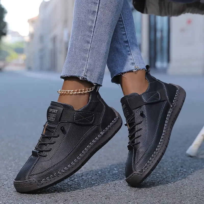 Woman Comfortable Supportive Sneakers
