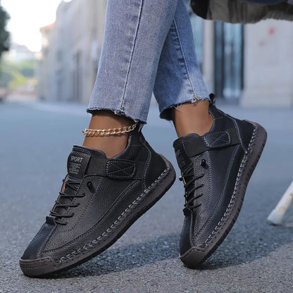 Woman Comfortable Supportive Sneakers
