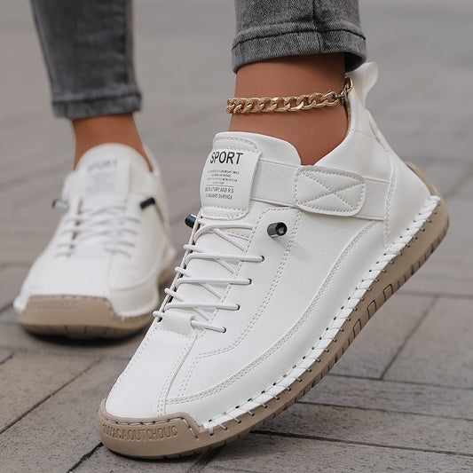 Woman Comfortable Supportive Sneakers